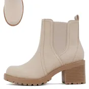 Beige Spirea Bootie