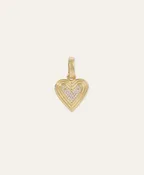 Adina Reyter- Make Your Move Pave Heart Hinged Charm