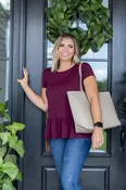 Taupe Carly Purse