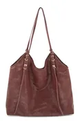 Abby Burgundy Tote Bag