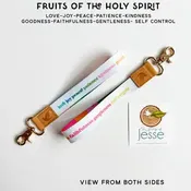 Fruits Of The Holy Spirit Wristlet Keychain