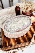 Handcrafted Incolay Jewelry Box