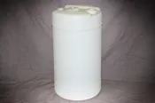 15 Gallon Closed Top Natural Poly Drum – Reconditioned