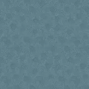 Andover Fabrics - Moonlight Roses, Dot Rings, Blue || SOLD BY THE HALF YARD