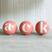 ACK Nantucket Red Spheres | Melissa Macleod