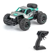 1:14 Scale Remote Control Car, 2WD High Speed 20 Km/h All Terrains Electric Toy Off Road RC Monster Vehicle Truck Crawler with Two Rechargeable Batteries for Boys Kids and Adults