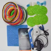 3Doodler Start 3D Printer Pen, Colorful Filaments + Accessories