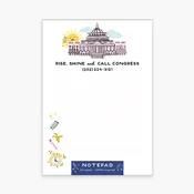 Call Congress Notepad - Party of One