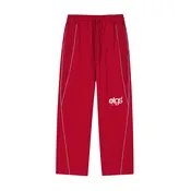 Reflection Striped Straight-Leg Sweatpants