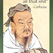 "I never said all that shit"-Confucius Coffee Mug