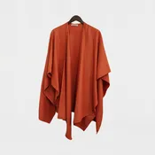Bamboo Rayon Travel Wrap in Cinnabar