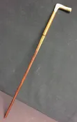 9mm Center Fire Gun Cane with Stag Horn Handle