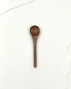 4" Walnut Wood Tiny Spoon