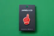 #1 Hater Pin