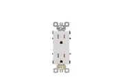 15 AMP Commercial Grade Tamper Resisitant Decorative Receptacle | Side-Wire & Back-Wire