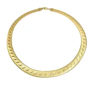 10k Gold Reversible Collar