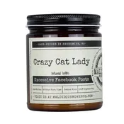 Candle: “Crazy Cat Lady”- Infused with Excessive Facebook Posts