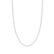 18" Singapore Chain Solid 14K White Gold Appx. 1.4mm