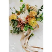 Earthy a la Carte Wedding Bridal Bouquet