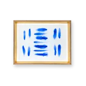 Abstract Blue