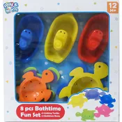 8PC BATHTIME PLAYSET