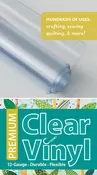 Premium Clear Vinyl Roll: 12-Gauge - Durable - Flexible