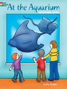 At the Aquarium Coloring Book