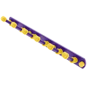 Collegiate Collection 6 Position Tie and Belt Rack Bayou Bold Edition