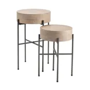 2 Piece Normandy Accent Table Set