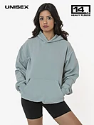 “Los Angeles Apparel HF09GD L/S Heavy Fleece Hood PO 14 Oz”