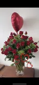 Luxury Red Rose Arrangement Santa Ana | Blooms by Bahram — BLOOMS BY BAHRAM