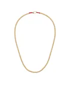 Gold Baby Bead Necklace 20"