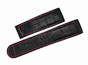 Ebel 1911 BTR XXL Chrono Black Alligator with Red Stitch 35L7CH