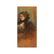American school impressionist study "Elegant woman", ca.1880.