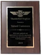 Traditional Plaque