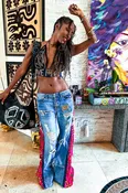 TM Blinged Out Sari Jeans