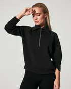 Airessentials Half Zip (Very Black)