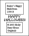 Bailey's Happy Halloween