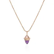 Amphora Amulet with Amethyst