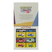 2025 MATCHBOX REPLAY BOX SET 80TH ANNIVERSARY 4 CAR MULTIPACK - ONE SET