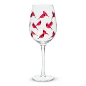 Cardinal Wine Glass