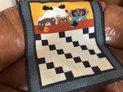 Sleepy Forest Themed Baby Quilt Pattern PDF