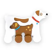 Big & Little Dog Push Toy