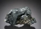 ACANTHITE   with NICKELINE