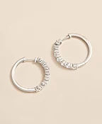 0.5 CT. Lab-Grown Diamond 14k Gold Hoop Earrings