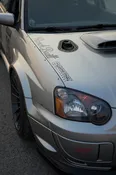 6ocRALLYSPORT - GD Subaru Widebody Overfenders FRONT ONLY - WRX / STI 04-07
