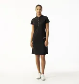 Daily Sports Womens Selena Black Cap Sleeve Dress - BLACK