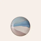 Annual Edition Salad Plate in Aqua Landscape