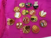 Set of Mexican Food Plates (comiditas)