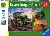 3x49 Pc Seasons of John Deere Puzzles